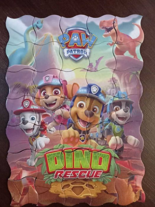 Магнитные картины - пазлы щенячий патруль