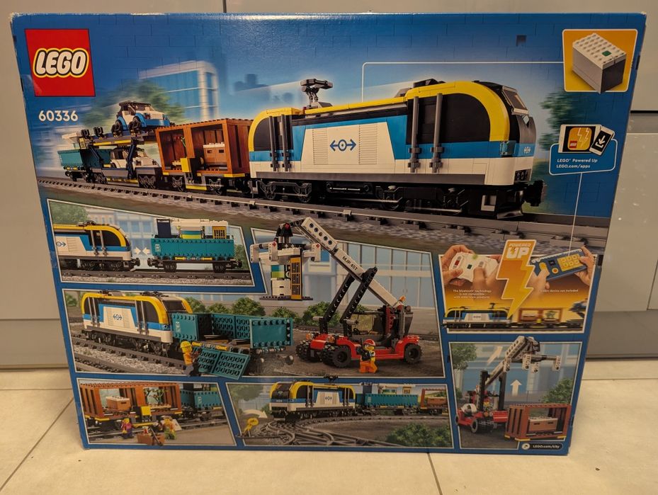 LEGO City 60336 - pociąg towarowy nowy zapakowany nieużywany