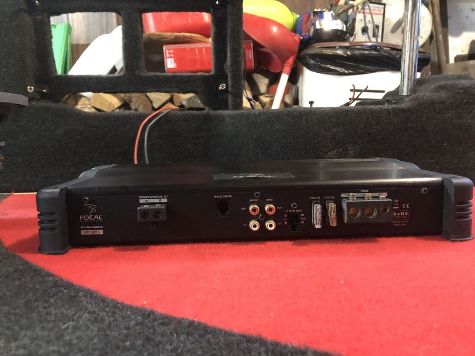 Комплект Focal: сабвуфер Polyglass 27V2 + усилитель FPP 1000