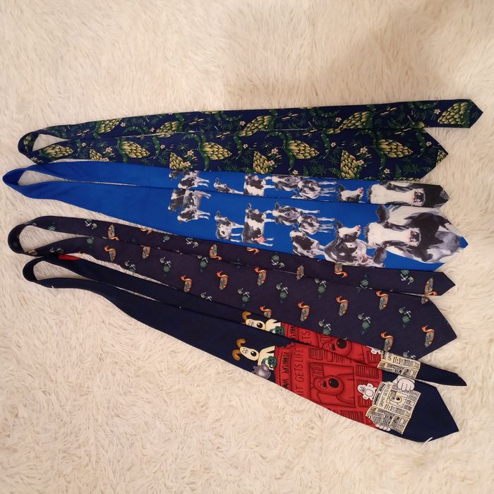 Красивые шёлковые галстуки