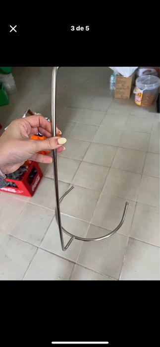 Suporte para espetadas em inox