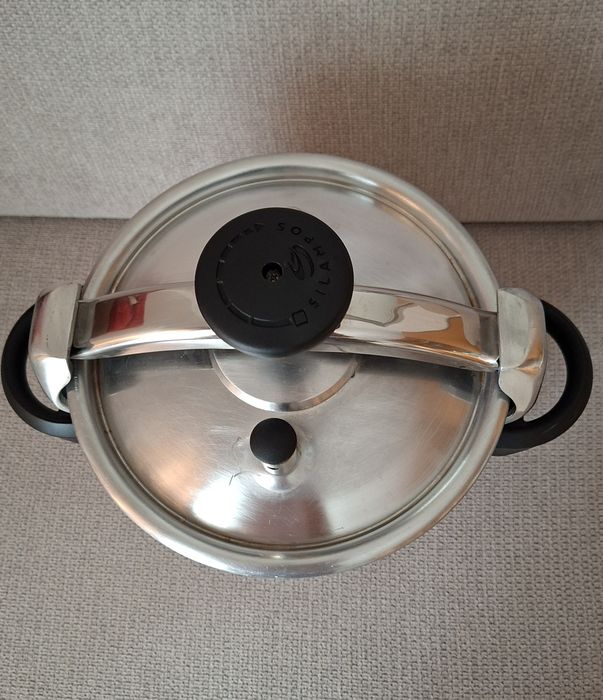 Panela de pressão Silampos,em aço inoxidável, 8L
