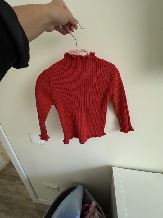 Гольфик для дівчинки з глітером на 3 рочки