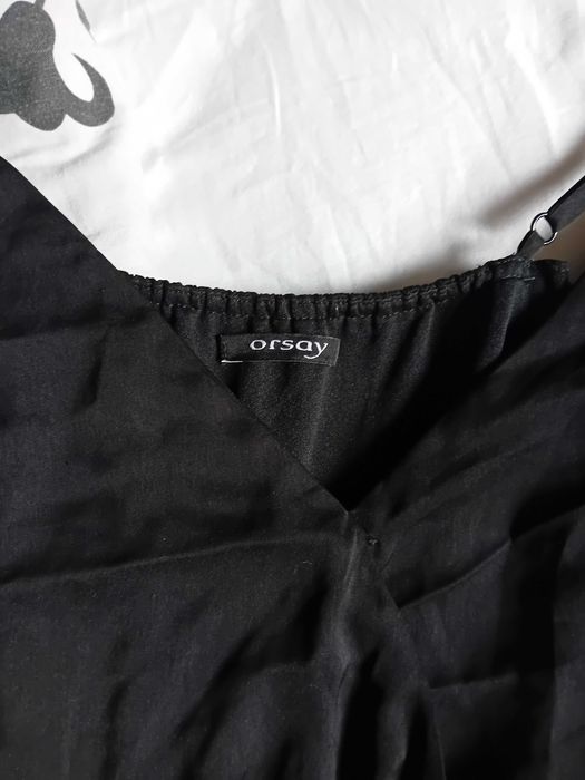 Czarny kombinezon Orsay rozmiar 36