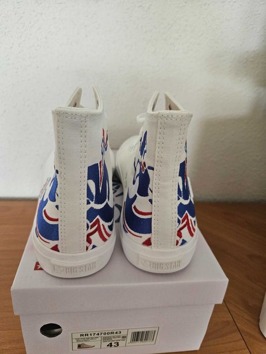 Nowe limitowane trampki BIG STAR Żywiec Męskie Granie w rozm. 43