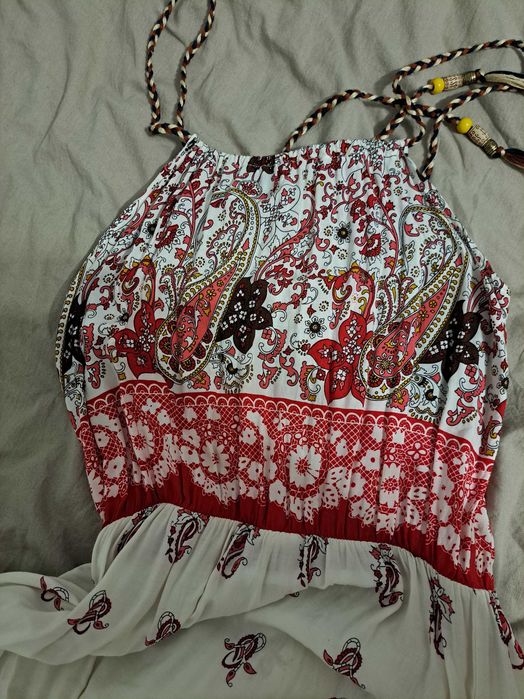 Dluga sukienka w stylu boho