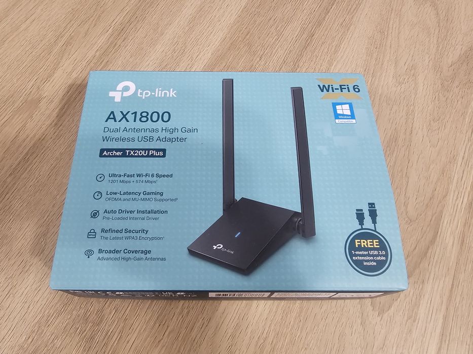 Adapter sieciowy TP-LINK Archer TX20U plus V1