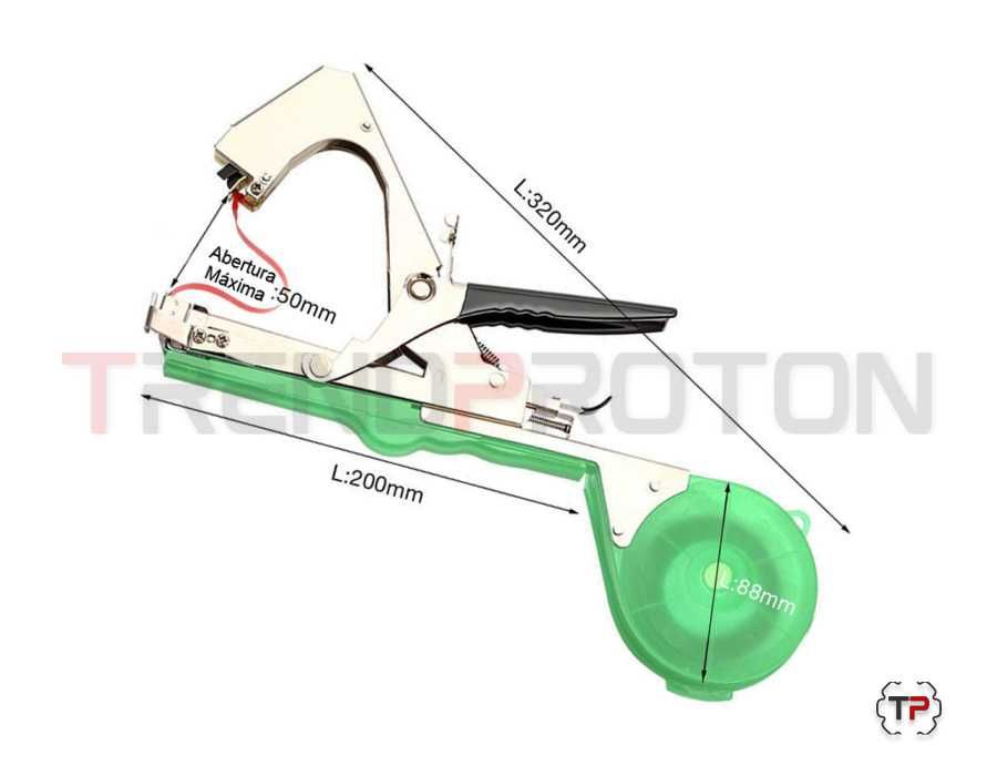 Alicate de Atar - OFERTA de 10 Rolos de Fita e 10.000 Agrafos