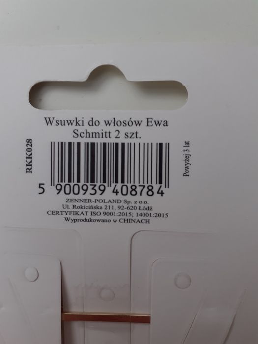 Dwie sztuki wsuwki ozdobne do włosów