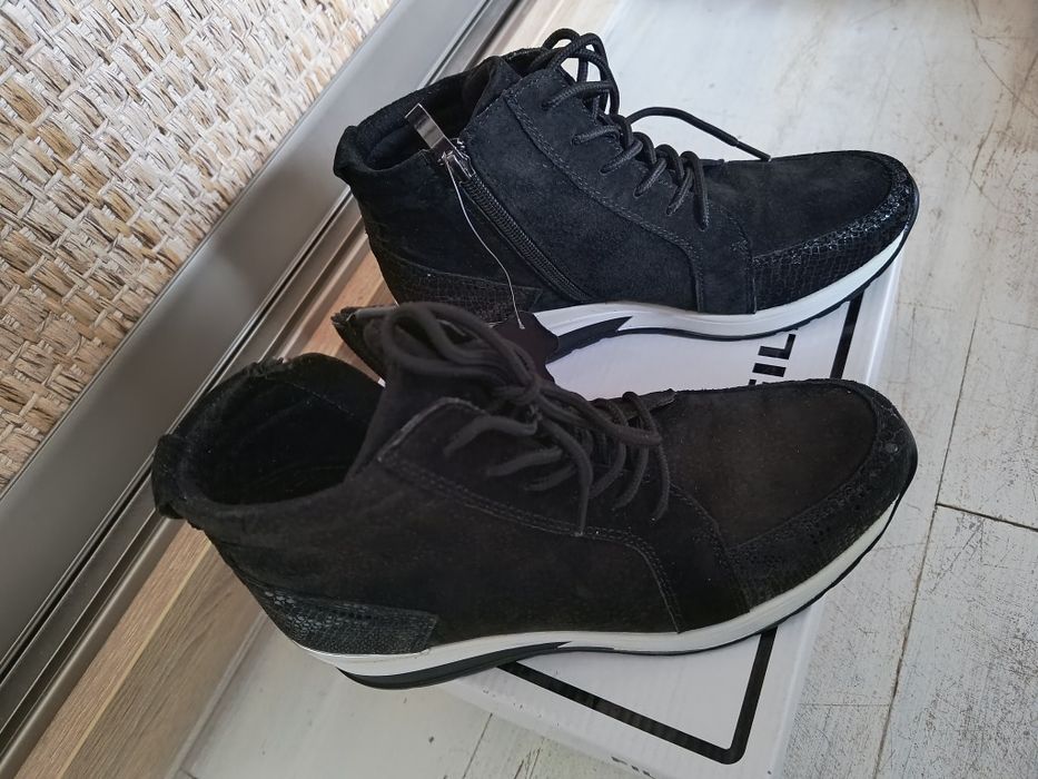 Buty damskie skórzane rozmiar 38 nowe