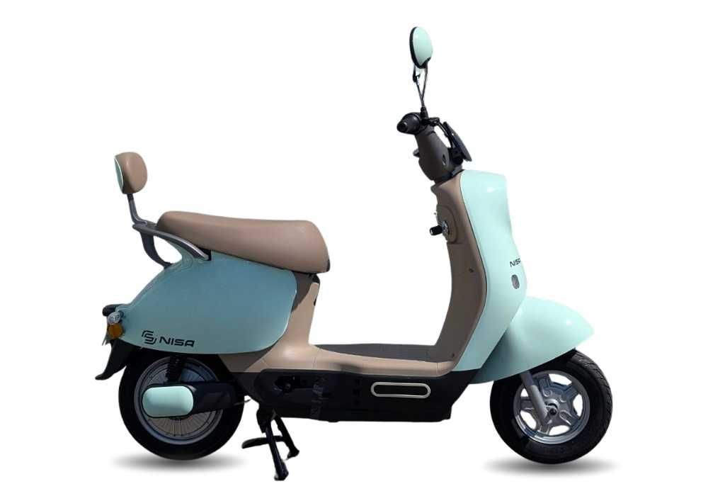 якісний ретро скутер Електровелосипед NISA MELLO офіційно в Артмото!