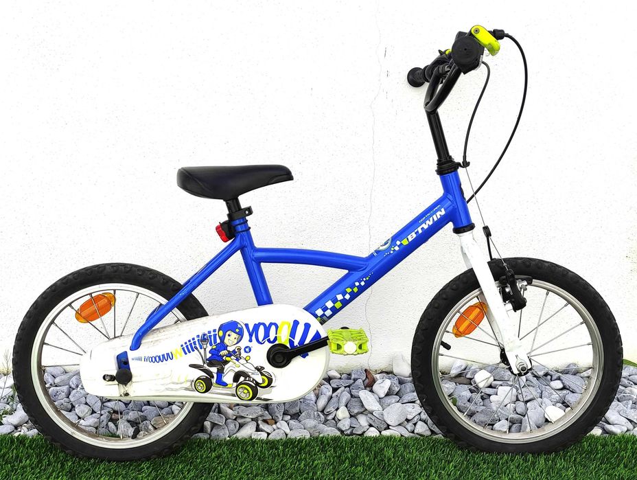 Bicicleta de Criança até 6 Anos com Rodinhas Roda 16