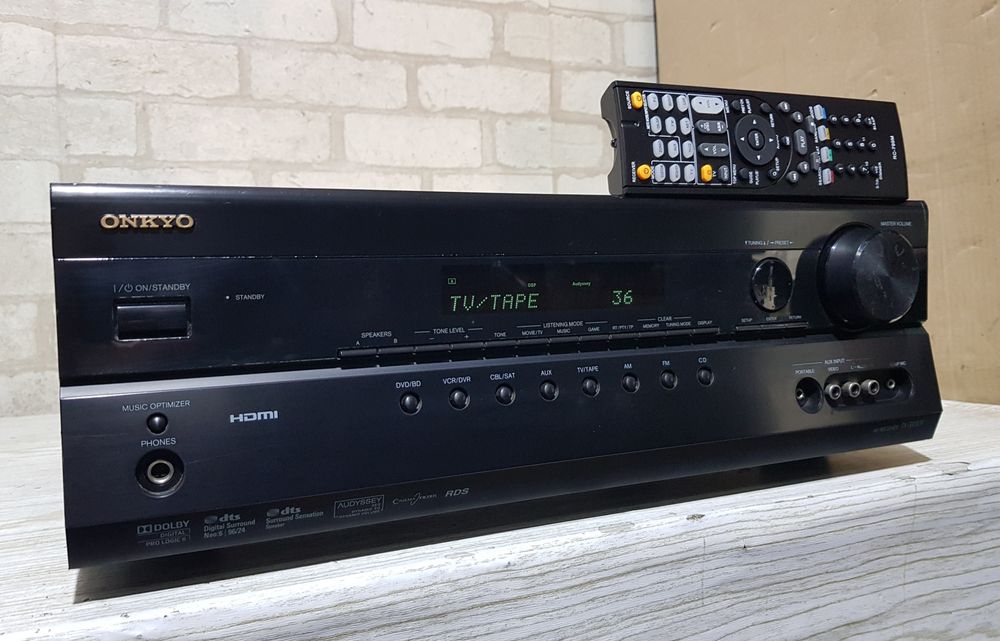 Пульт!5.1AV ресивер Onkyo TX-SR307  5x100Вт б/у з Німеччини