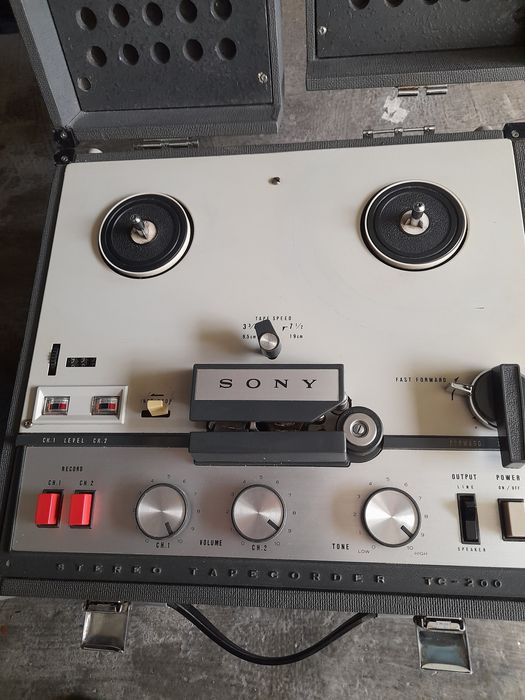 Sony TC-200 - Magnétophone à Bobines - Japon - Occasion