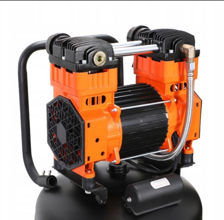 Kompresor Bezolejowy Pionowy Kraft&Dele 10 Bar 100L 3000W 2850 RPM