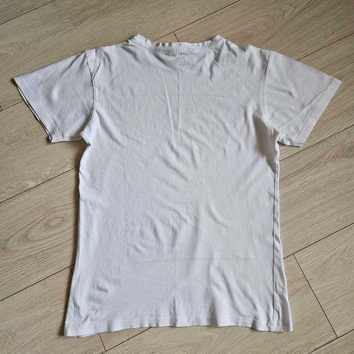 Biały t-shirt CROPP