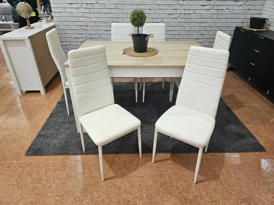 Imperdivel desconto Mesa EXTENSIVE  6 cadeiras  transporte gratis paga na entrega