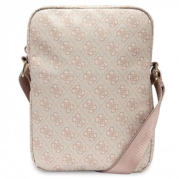 Torba Guess 4G Stripes na tablet 10" - różowa