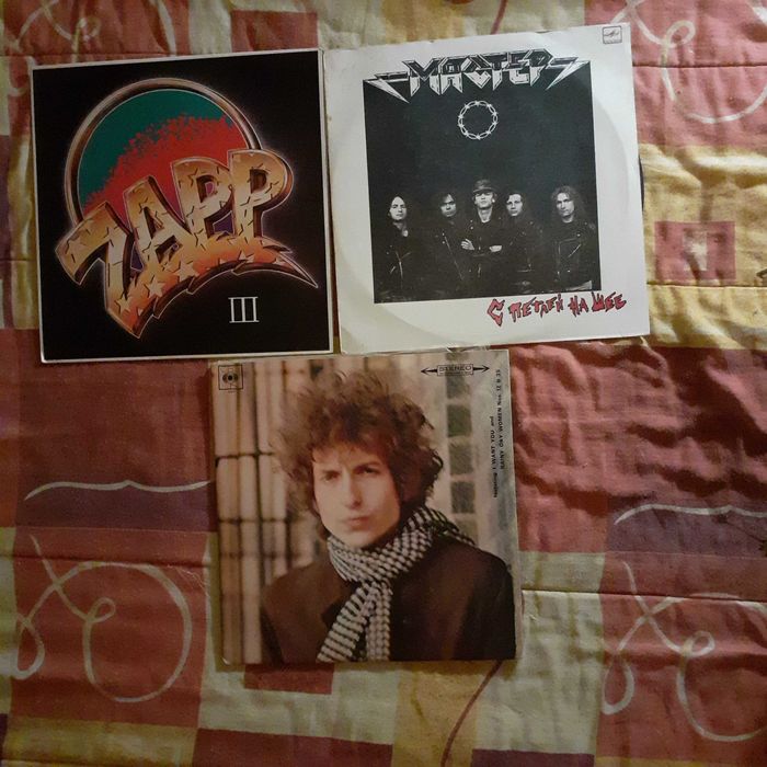 Vinil - Bob Dylan, Zapp III, Master  e outros