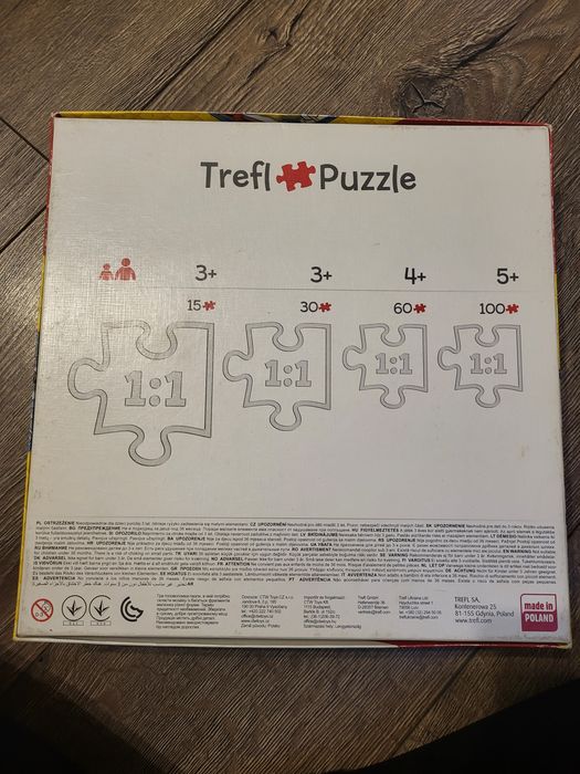 Puzzle trefl spongebob squarepants 4in1