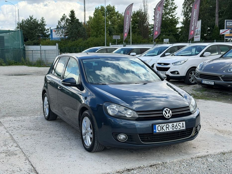 Volkswagen Golf 6  1.4 Benzyna/Automat/2011r/Raty/Navi/PDC/Alu/Zamiana