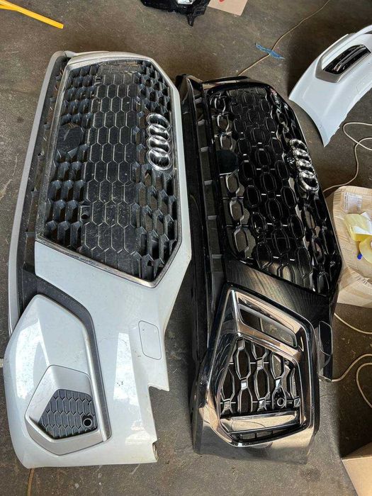 Бампер передний Audi A3 8Y Решётка Бампер A3 передній Ауді 8У