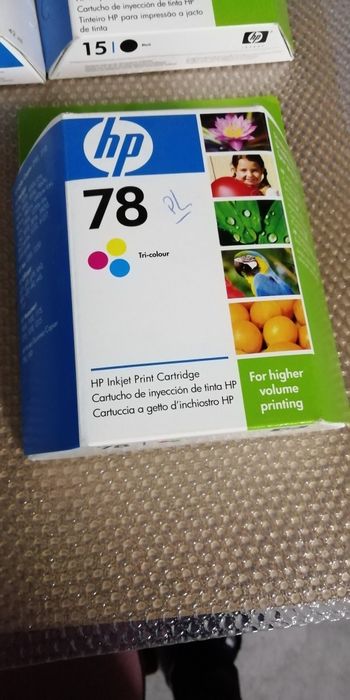 Tinteiros HP 80 Designjet 15 44 45 e 78 Inkjet 338 Originais NOVOS