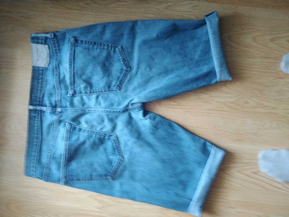 krótkie spodenki jeansowe 34/34