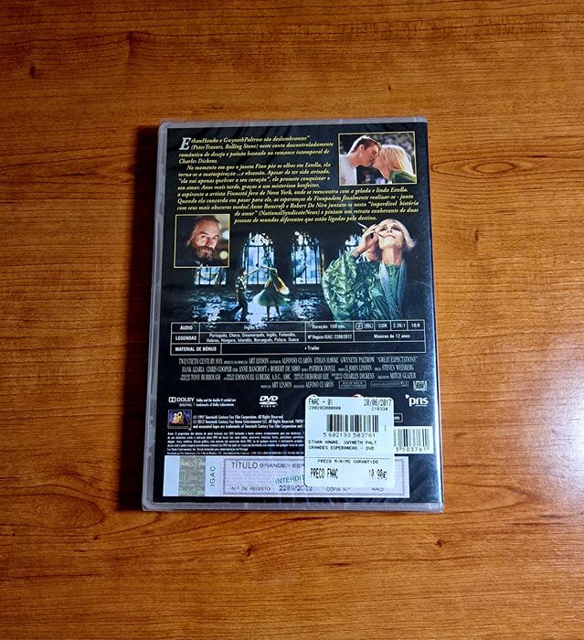 GRANDES ESPERANÇAS (Charles Dickens) Ethan Hawke/Gwyneth Paltrow NOVO
