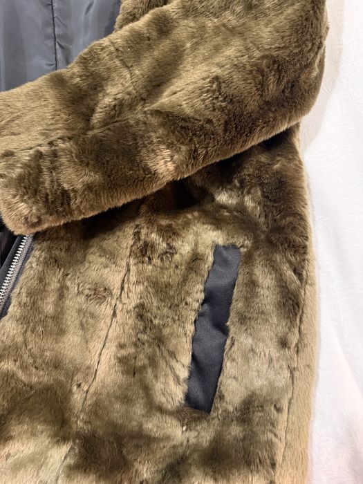 Casaco pêlo com capuz Bimba & Lola