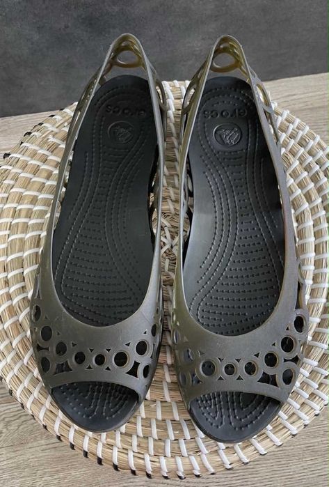 Crocs baleriny Adrina Flat Women Black W10 41/42
