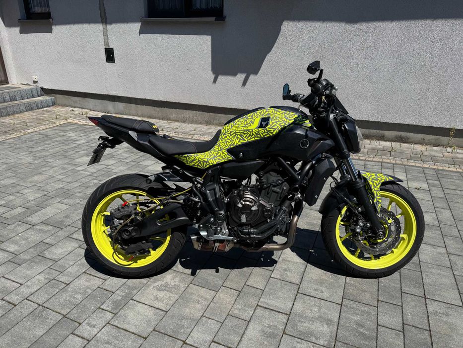 yamaha mt07 kat.a2  2016