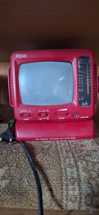 Vintage mini tv plus radio