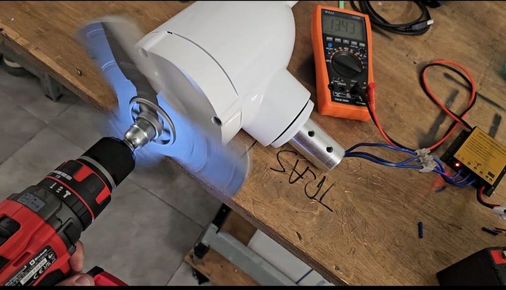 Eólica 800watts 120cm Diâmetro