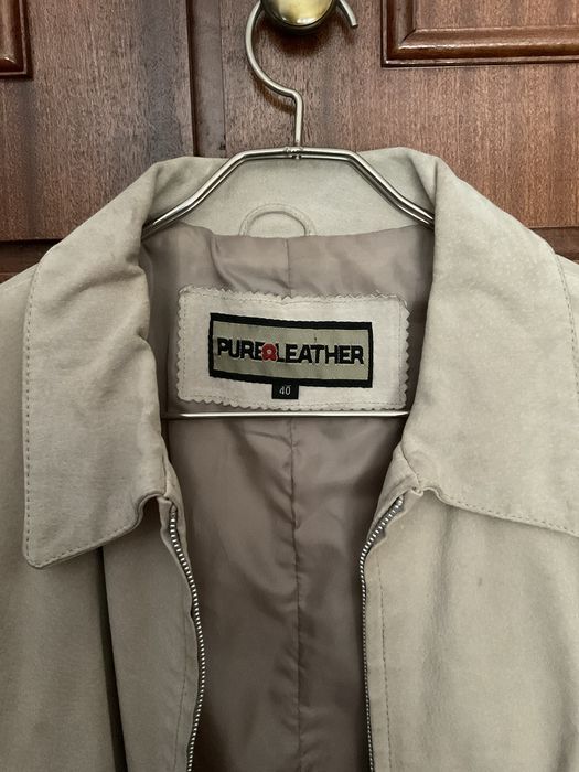 Casaco Camurça Bege Mulher