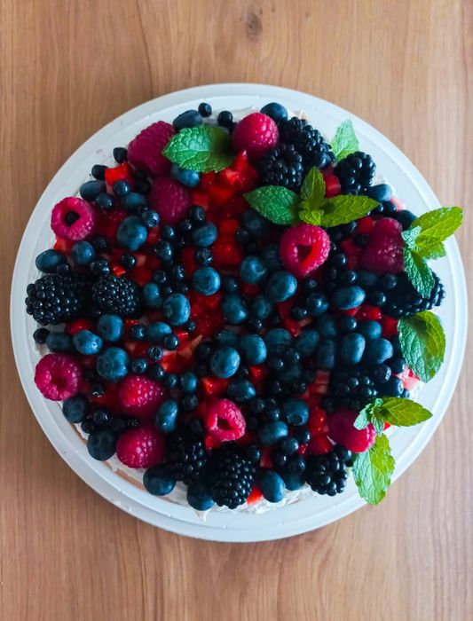 Beza pavlova - tort bezowy