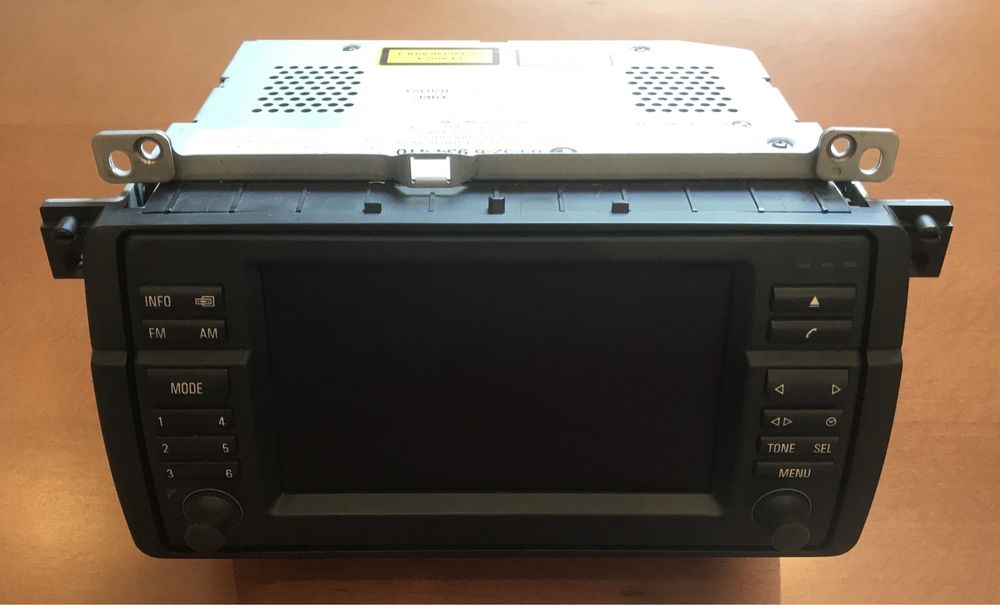 BMW Navigation On-Board Monitor Wide Screen com Rádio CD GPS