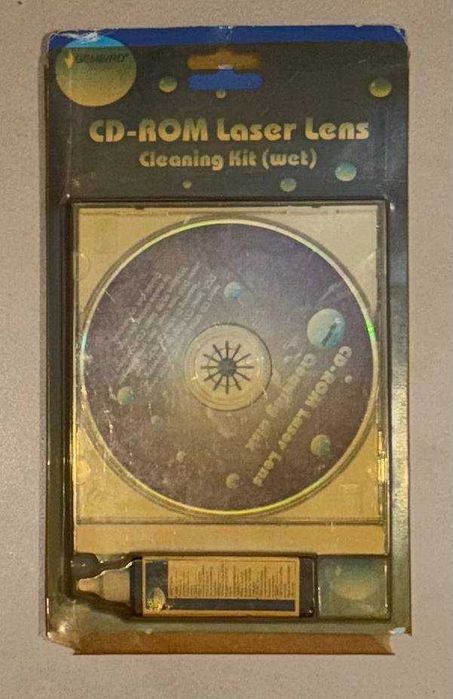 Gembird CD-ROM Laser Lens Cleaning Kit (Wet) — диск для очищення лазерної лінзи
