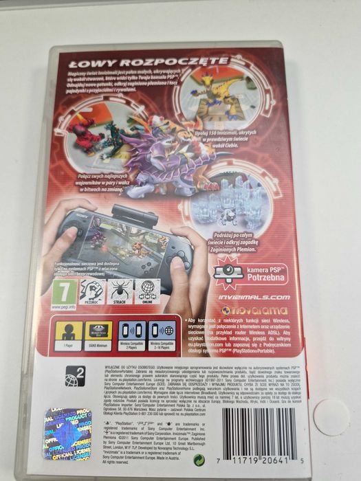 Gra Invizimals: Zagione Plemiona | PSP