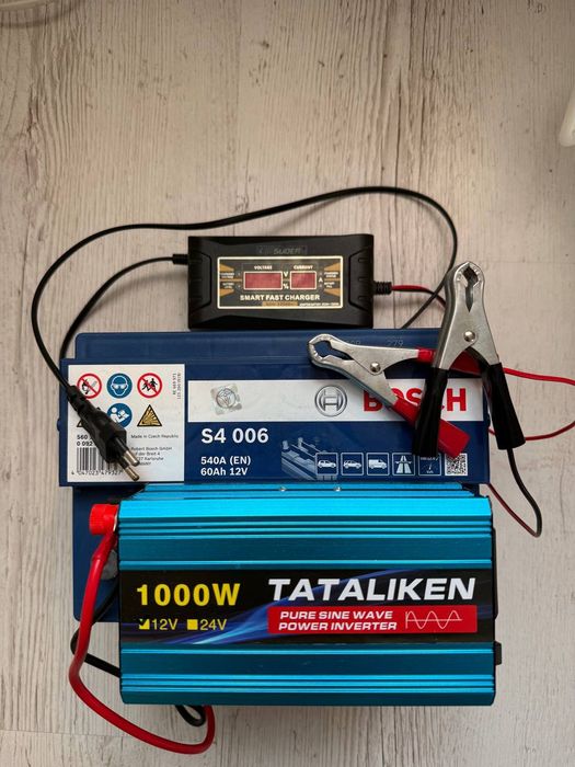 Одесса. Зарядная станция Bosch 60 ah: для роутера, света, котла