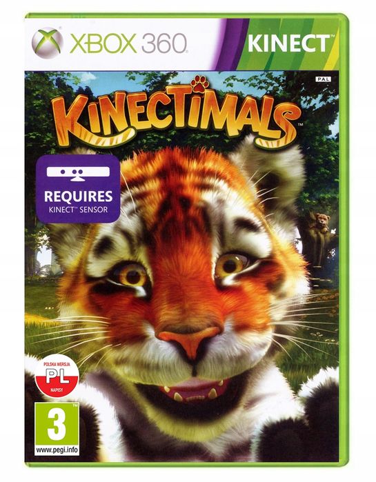 Xbox 360 Kinectimals Po Polsku
