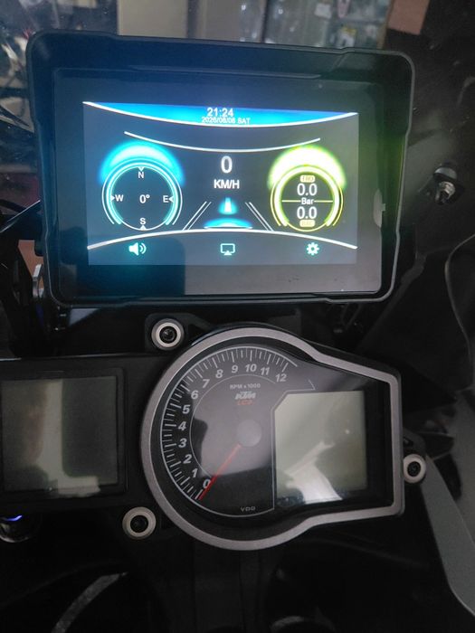 Carplay Motocyklowy 5 cali Nowy  Android