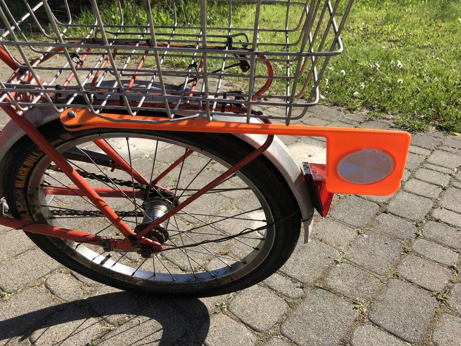 Ramię bezpieczeństwa do roweru, chorągiewka Wigry Jubilat, Romet