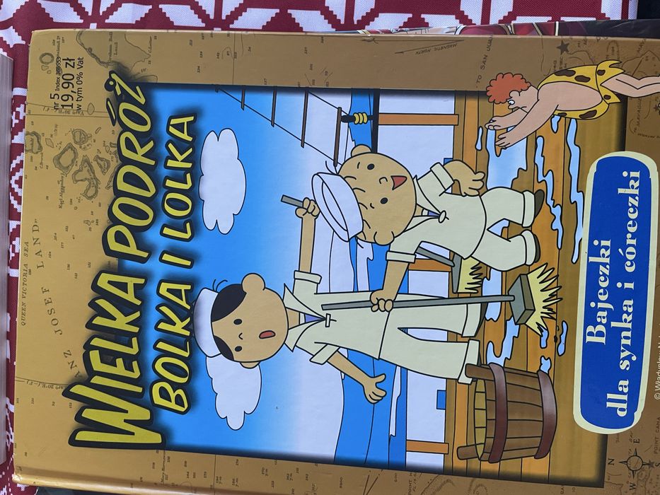Książki Piotruś Pan , Bolek i Lolek i baśnie