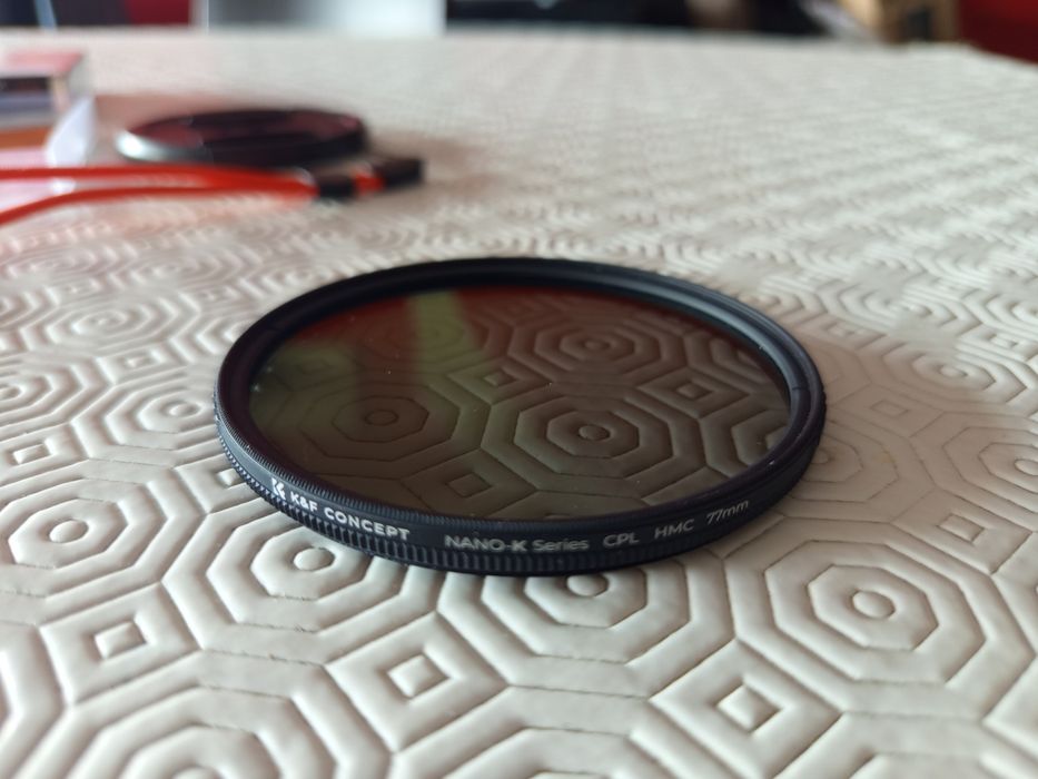 Filtro de lente 77mm