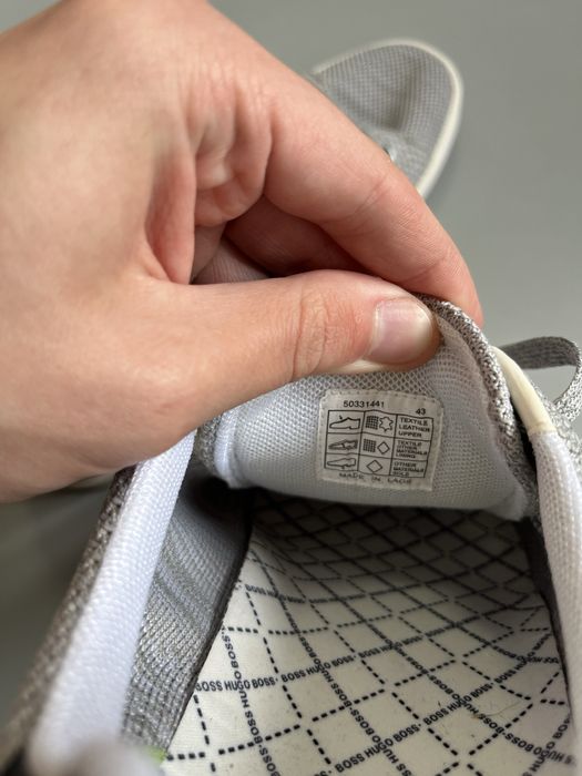 Кеды Hugo Boss Knit Armani 43(27.5cm)