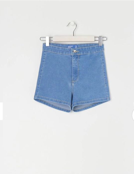 Джинсові шорти high waist