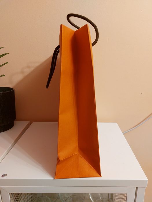 Oryginalna torba papierowa HERMES