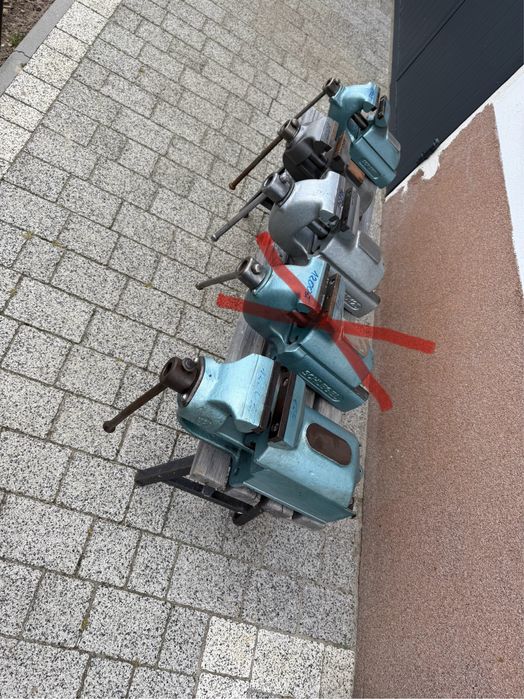 Imadło niemieckie przemysłowe 100mm,125mm