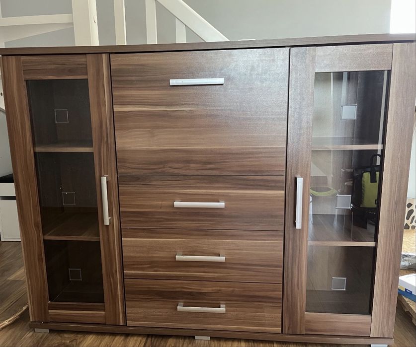 Komoda szafka witryna 140x110x35